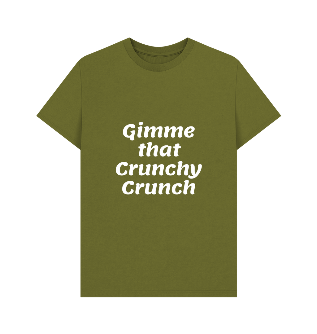 Moss Green Printed T-shirt
