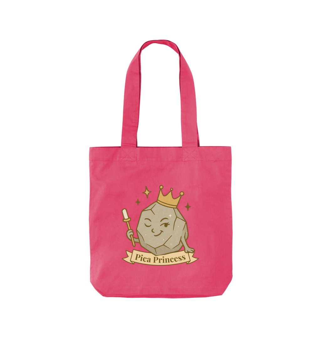 Raspberry Pink Printed Bag