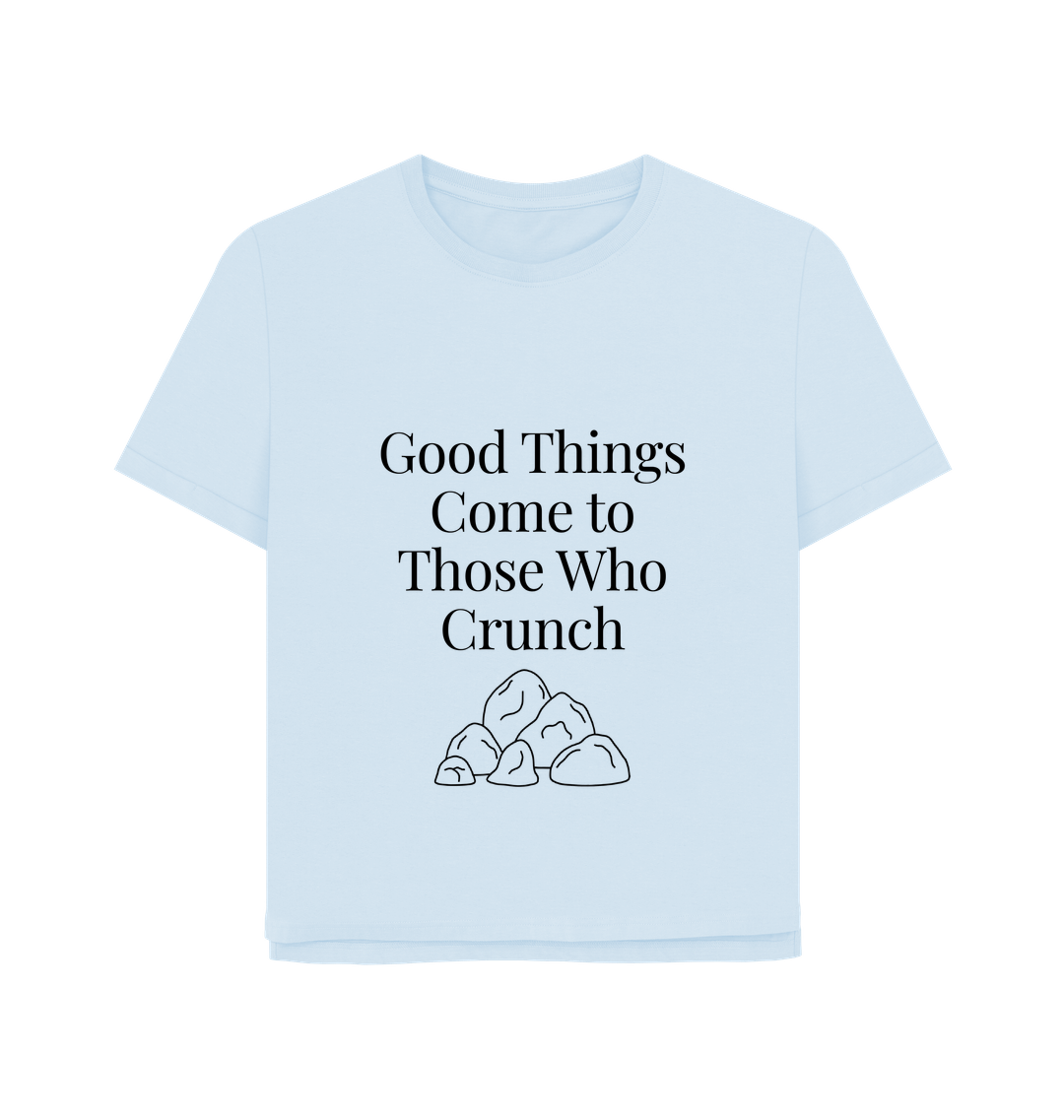 Sky Blue Printed T-shirt