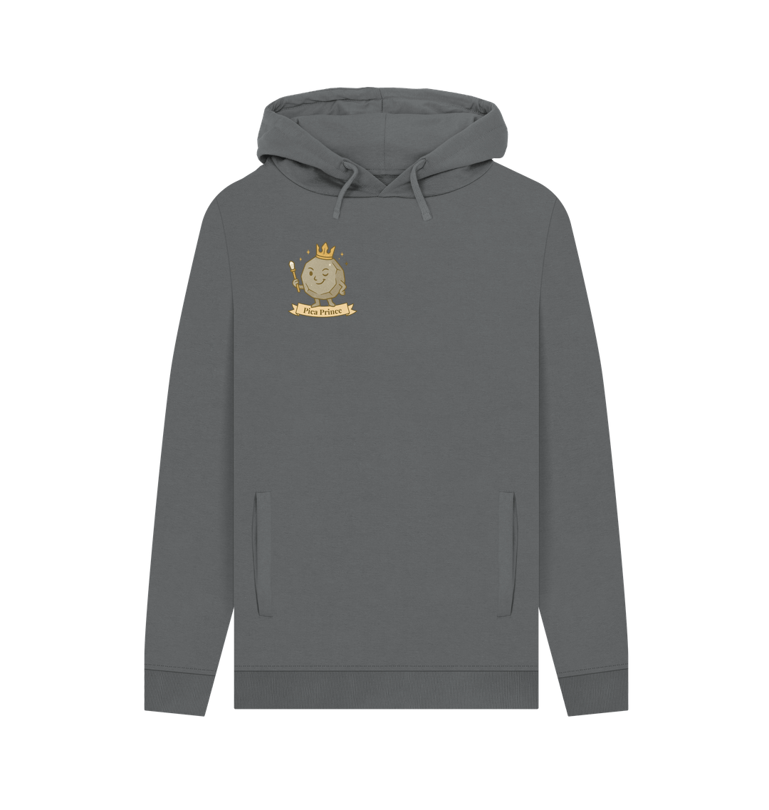 Slate Grey Printed Hoody