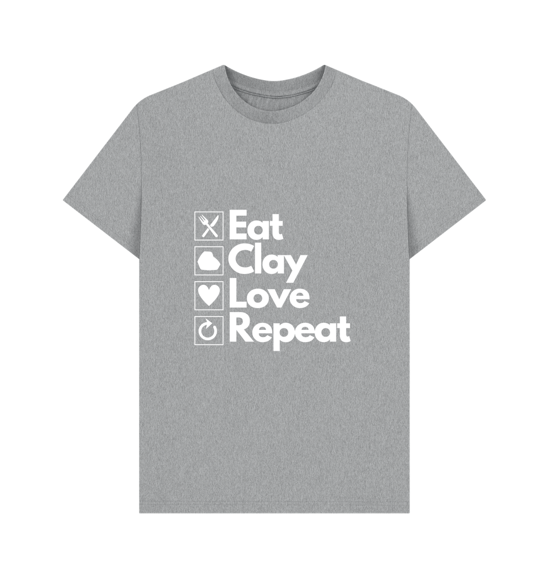 Athletic Grey Printed T-shirt